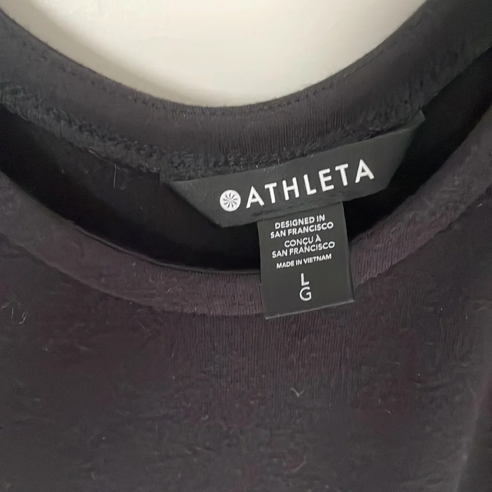 Athleta Classic Black Jumpsuit - Picture 2 of 3
